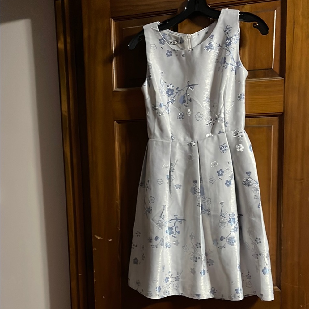 Dolce & Gabbana Blue and White Mini Dress